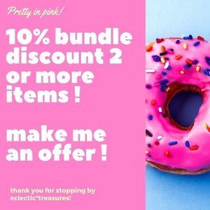 🛍10% Bundle Discount on TWO or MORE Items🛍